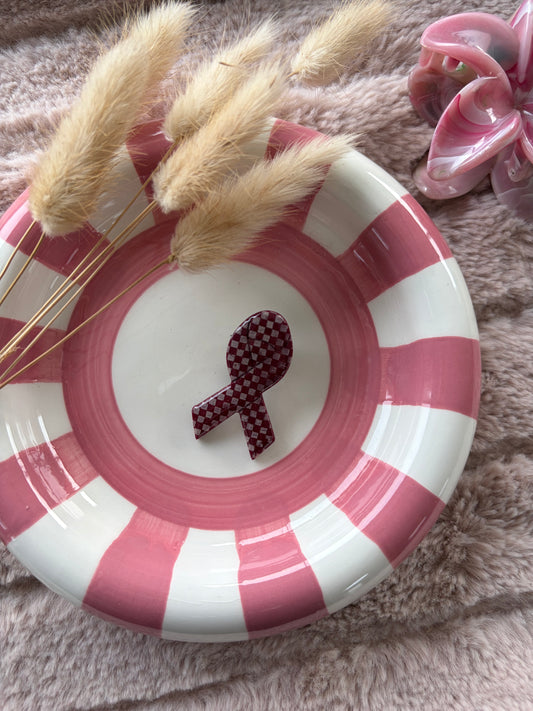 Pins Ruban rose
